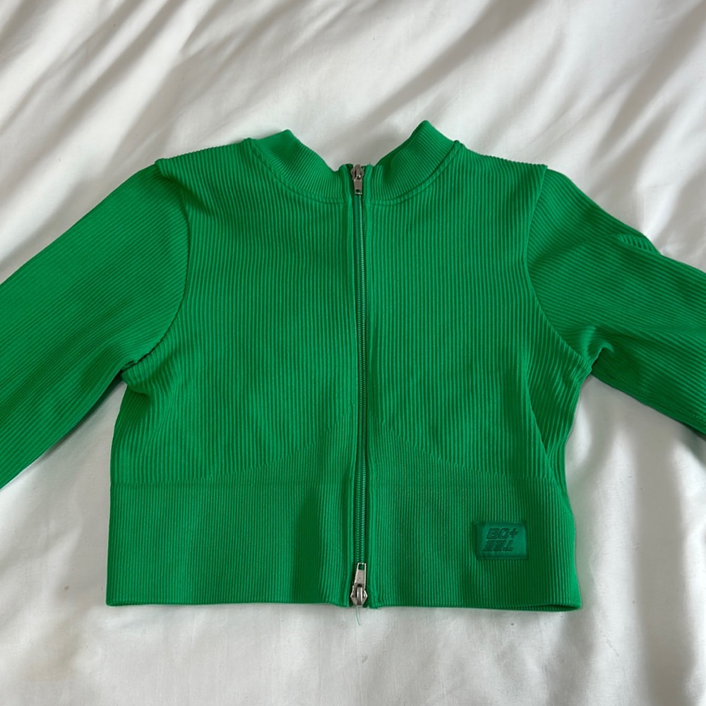 Bo&Tee Top - Green - Size XS